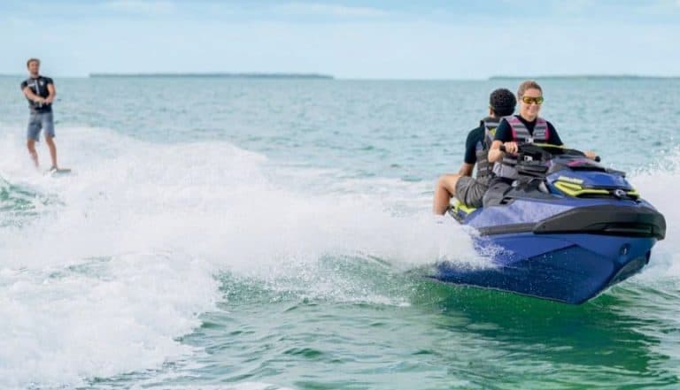 Vodni skuter SeaDoo slovenska obala