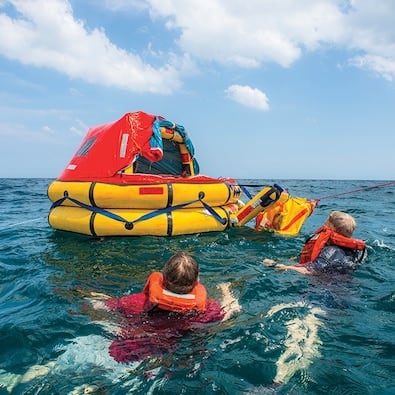 STCW Basic Safety Training Raft